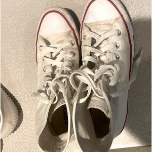 Size 7 high top converse